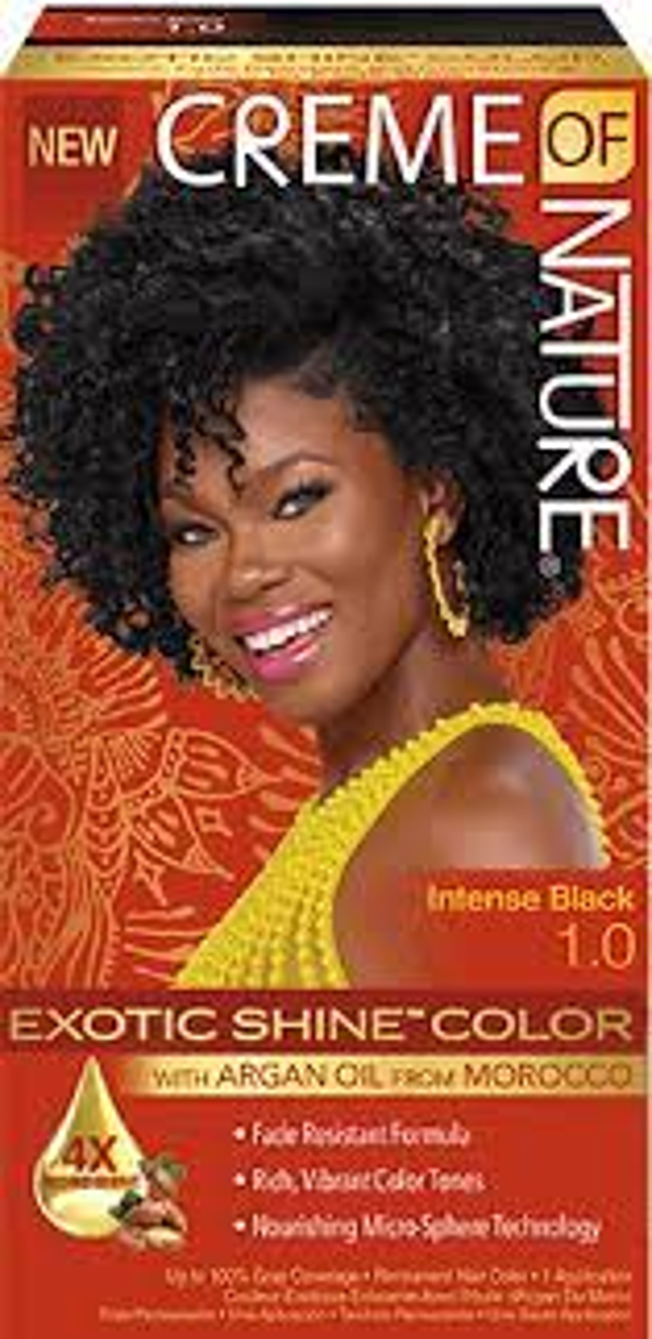 Creme Of Nature Liquid Hair Colour Honey Intensive Black 1.0