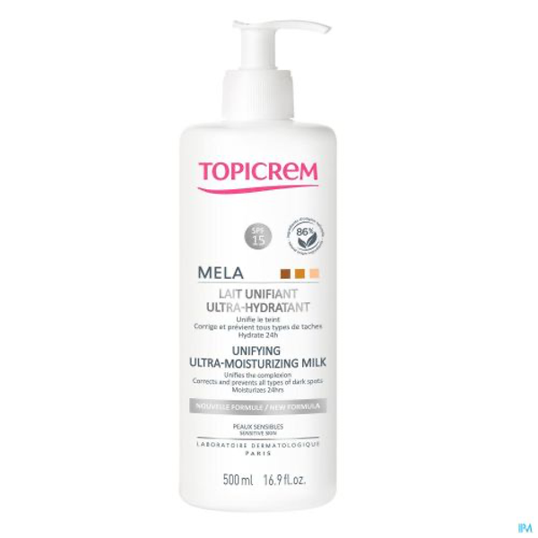 Topicrem Mela Unifying Ultra-Moisturizing Milk SPF 15