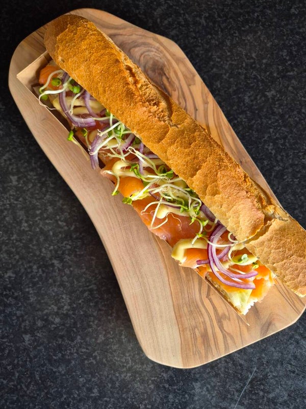 Broodje zalm