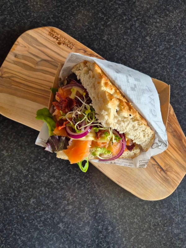 'In het mandje' Zalm
