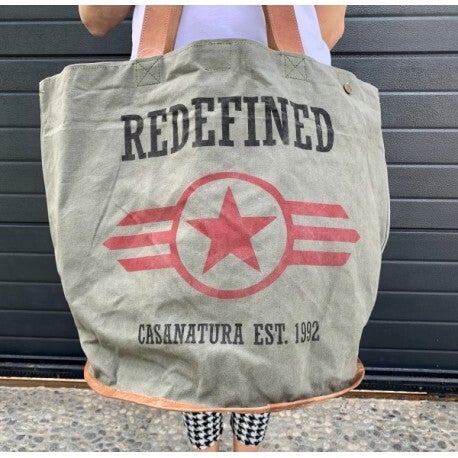 Vintage Canvas Tas