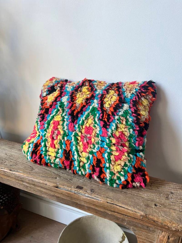 Vintage Moroccan Boujaad Pillow