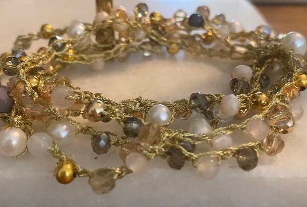 Ketting / Wikkelarmband VERKOCHT