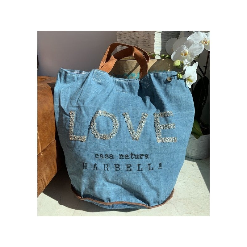 Canvas Tas Preston Denim