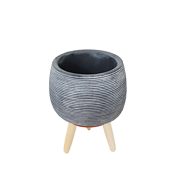 Pot op driepoot flowing | Ø 7 cm