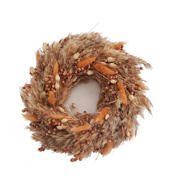 Krans rama zalm | Ø30cm