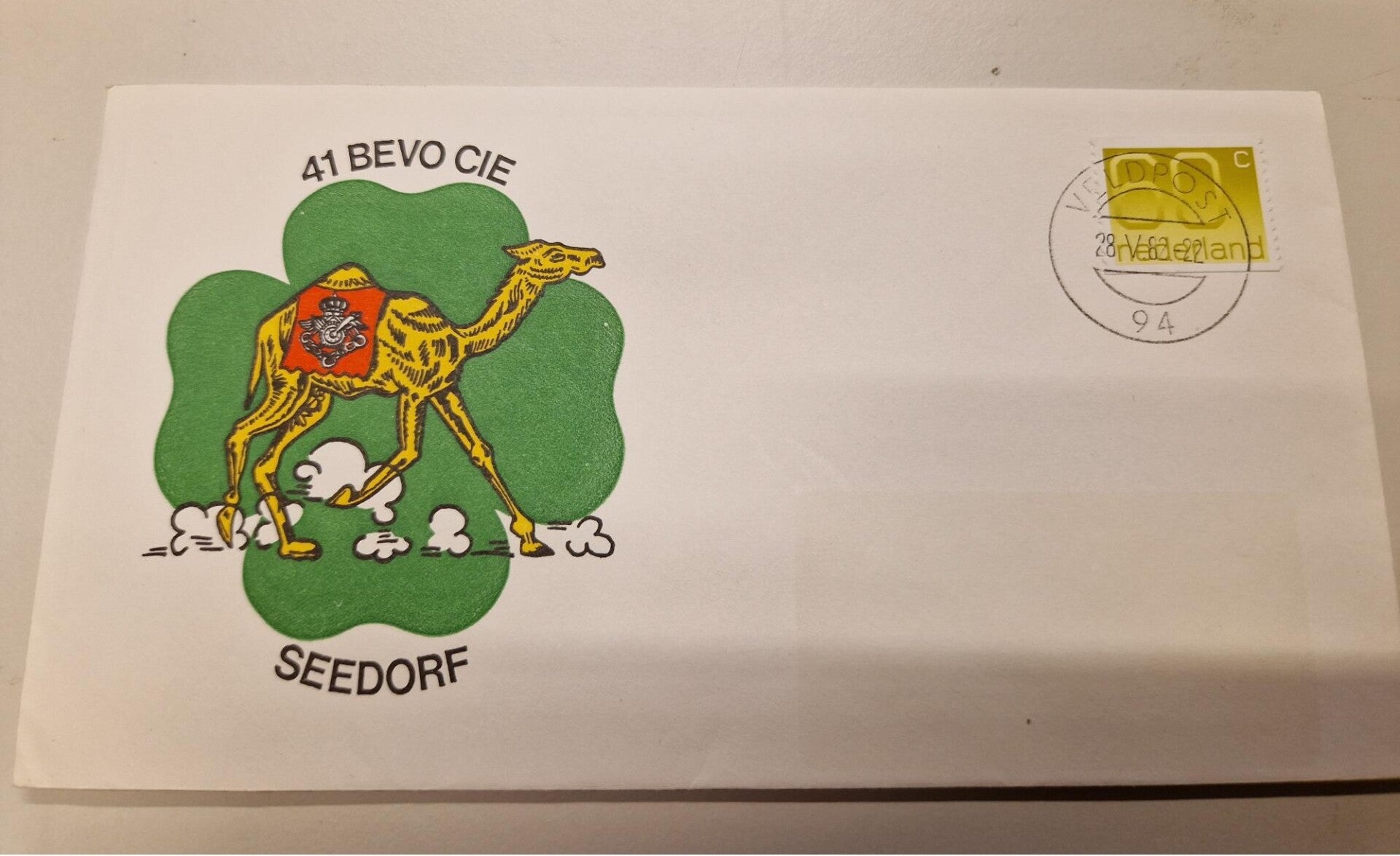 Eerste dag envelop 41 Bevocie Seedorf