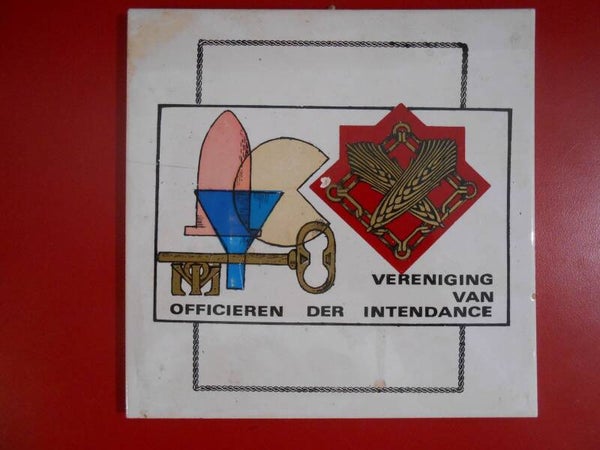 Tegeltje Vereniging van Officieren Intendance