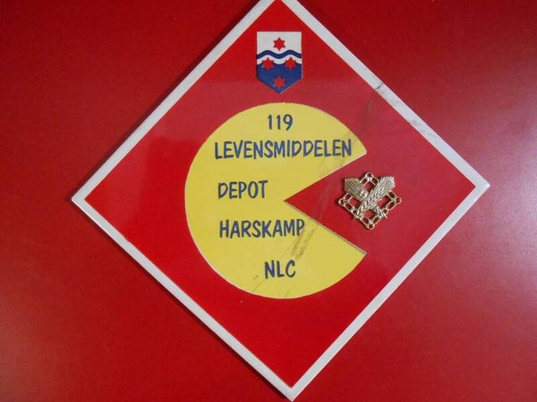 Tegeltje 119 Levensmiddelen Depot Harskamp