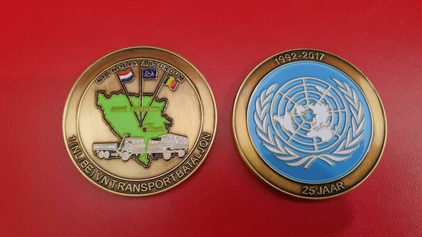 Coin 1 (NL/BE) VN Transportbataljon 25 jaar 1992-2017