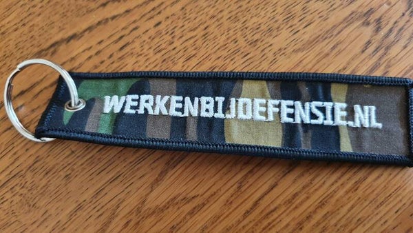Sleutelhanger Werken bij Defensie.nl