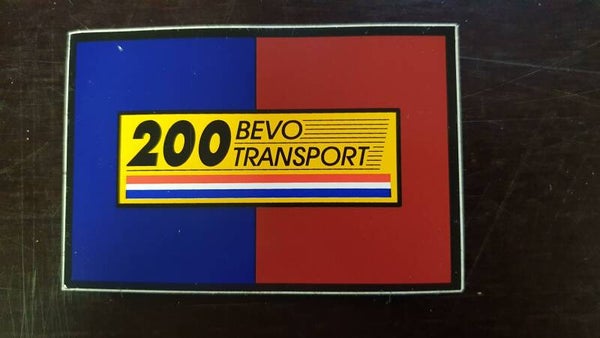 Sticker 200 Bevoorradings- & Transport Bataljon