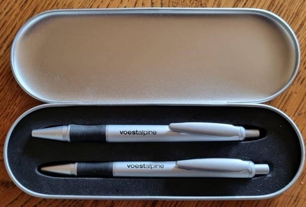 Luxe pennenset Voestalpine