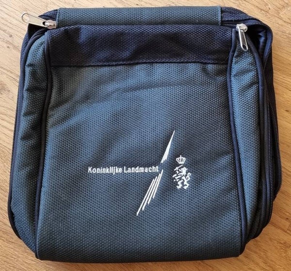 Toilettas,  legergroen, Koninklijke Landmacht