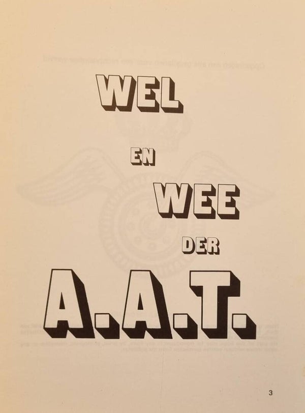 Wel en Wee der AAT-1