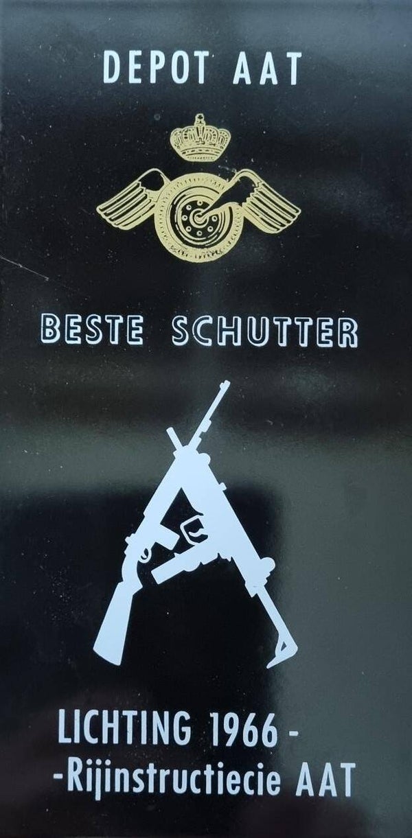 Tegeltje Depot AAT Beste Schutter