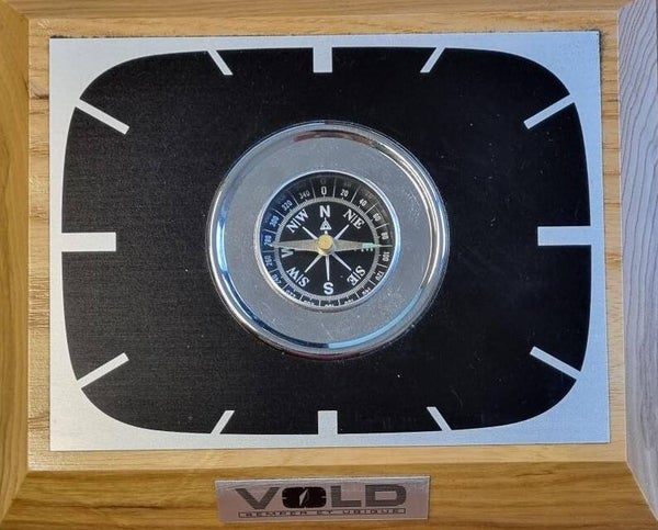 VOLD bureau press-papier, incl. kompas