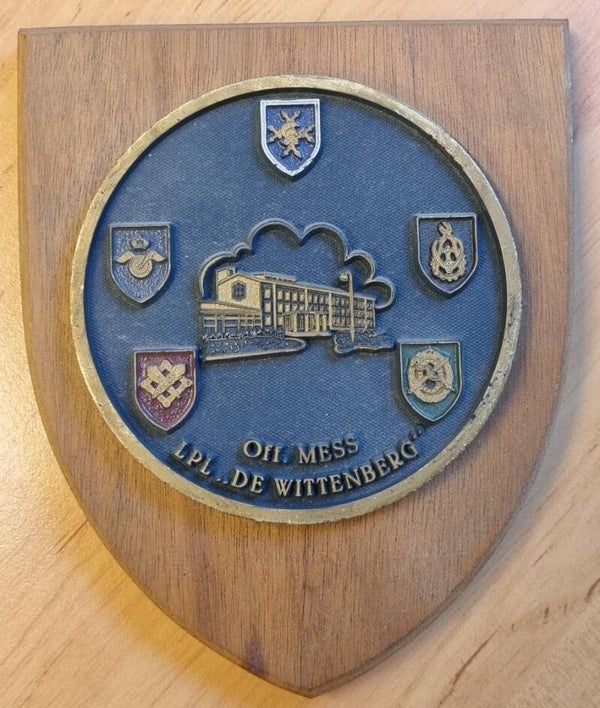 Schildje Off. Mess Lpl "De Wittenberg"