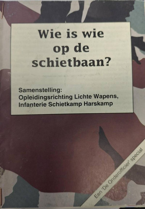 Wie is wie op de schietbaan