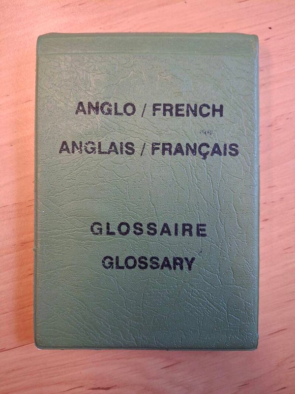 Engels/Frans woordenboek