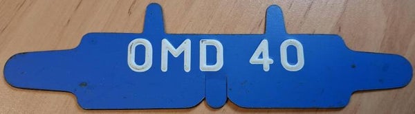 Klasse III Brandstof jerrycan plaatje OMD 40