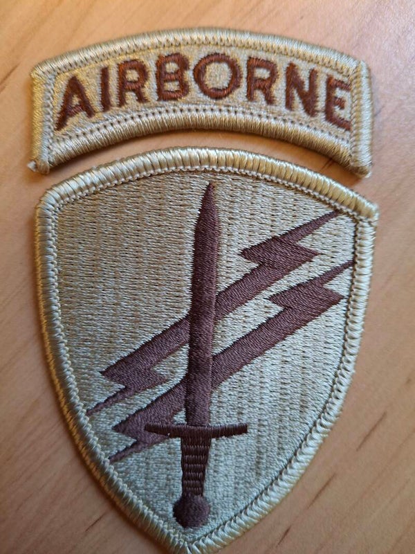 Mouwembleem Signal Batalion 81e Airborne Division US