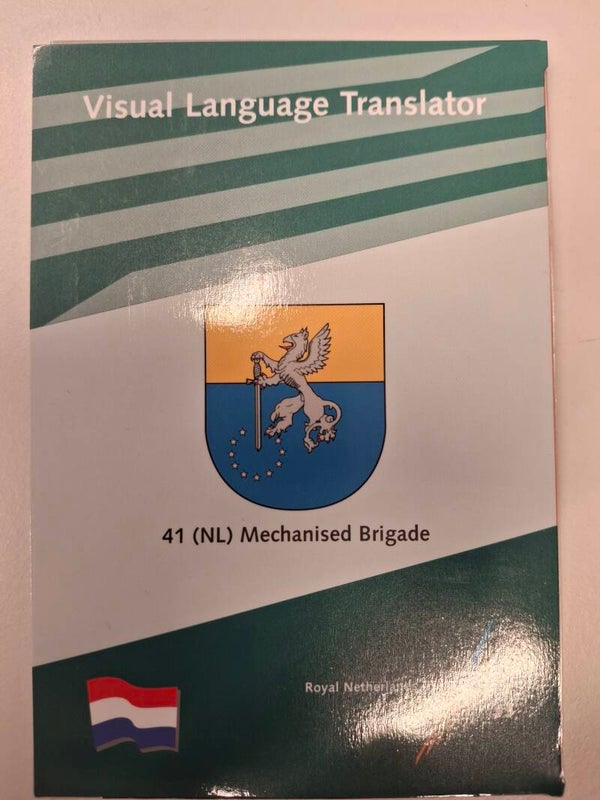 Visual Language Translator, 44 (NL) Mechanised Brigade