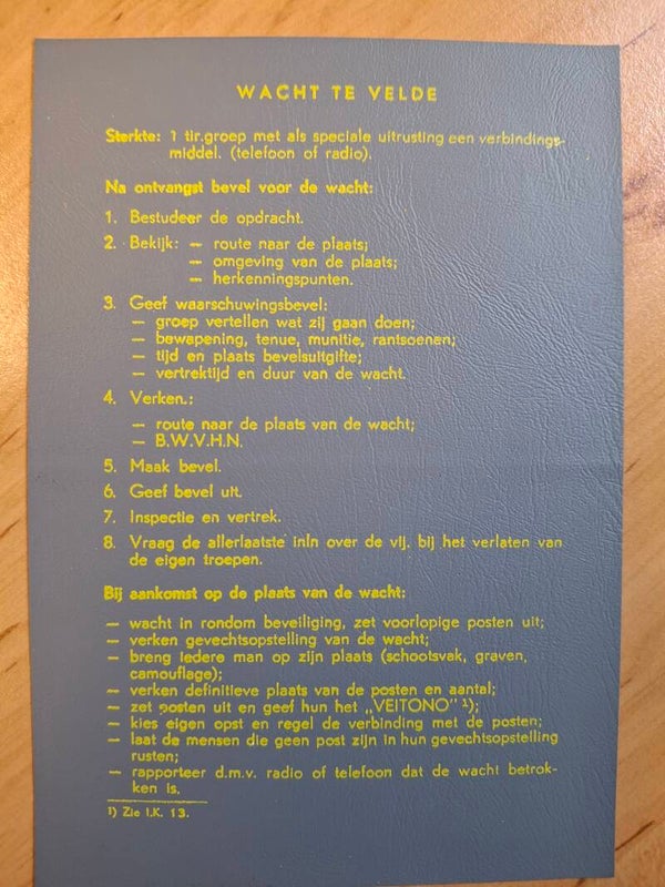 Wacht te Velde