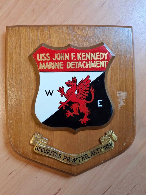Schildje USS John F. Kennedy, Marine Detachment
