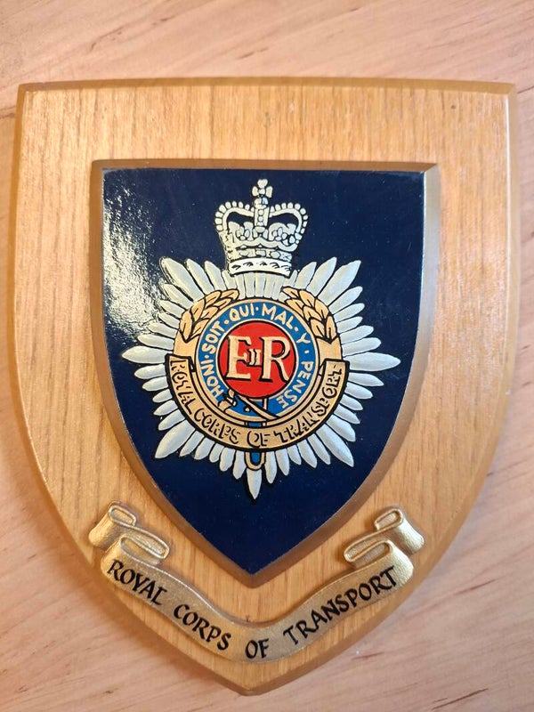 Schildje ER "Royal Corps of Transport"