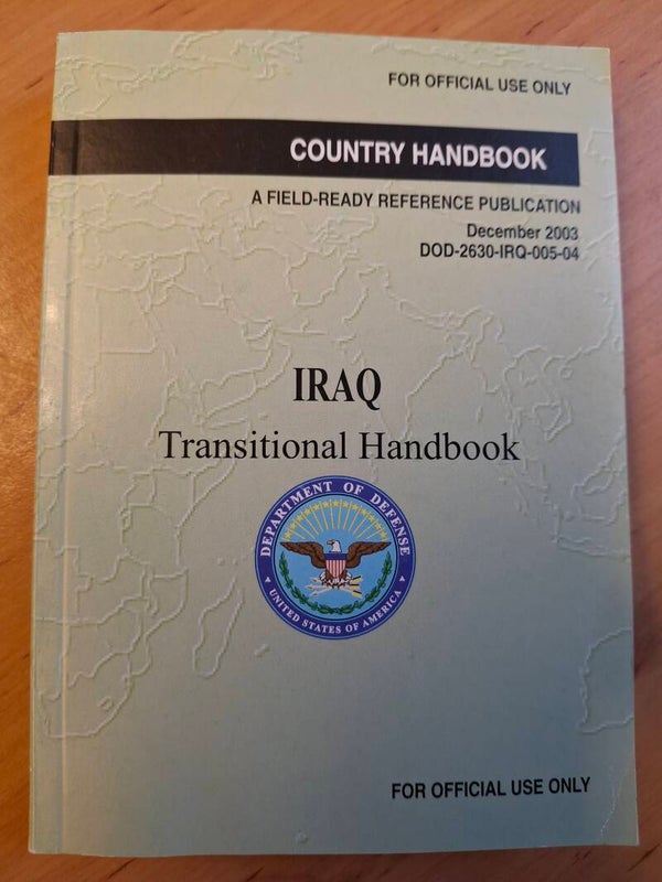 Country Handbook IRAQ