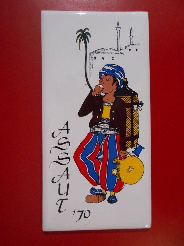 Tegeltje ASSAUT 1970