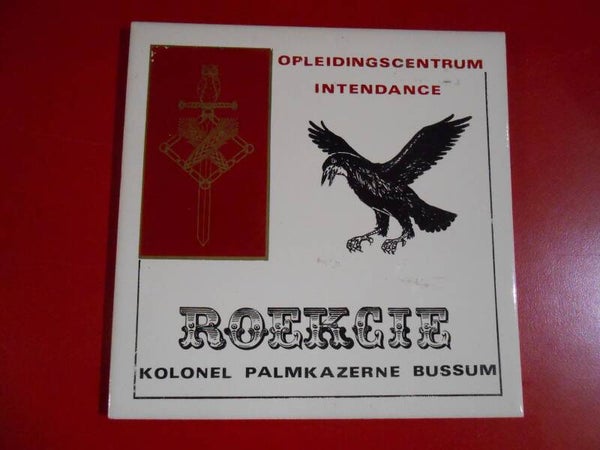Tegeltje Opleidings Centrum Intendance ROEK- Compagnie