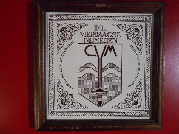 Tegeltje Internationale Vierdaagse Nijmegen