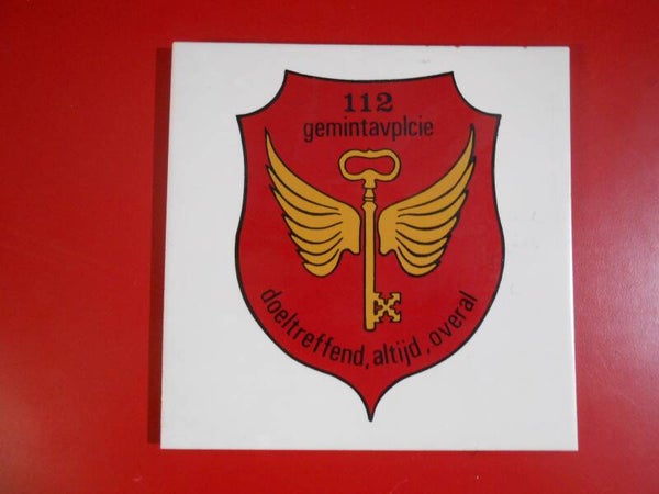 Tegeltje 112 Gemengde Intendance Aanvullingsplaats Compagnie