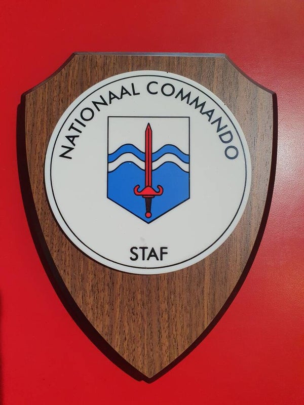 Schildje Nationaal Commando Staf