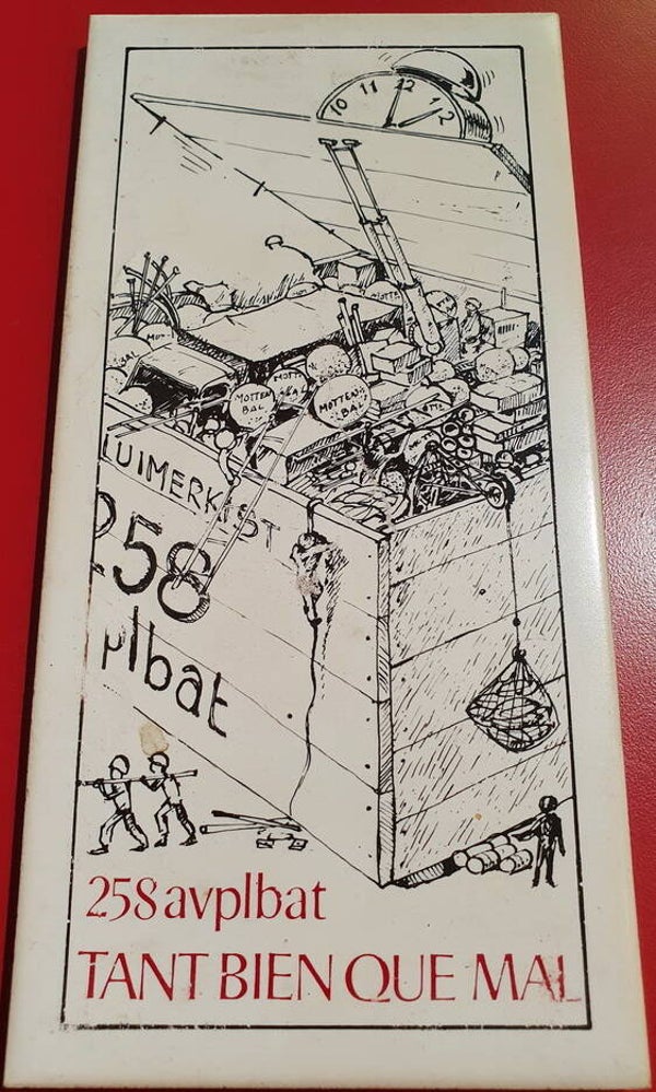 Tegeltje 258 Avplbat TANT BIEN QUE MAL