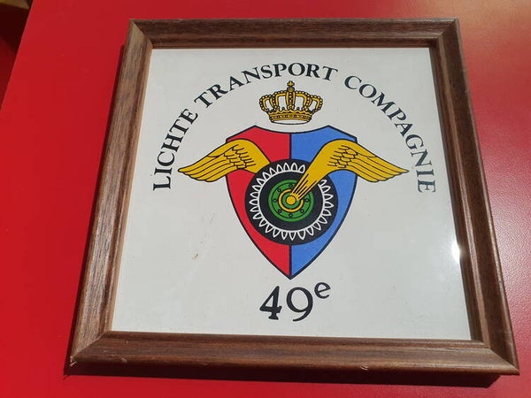 Tegeltje 49e Lichte Transport Compagnie