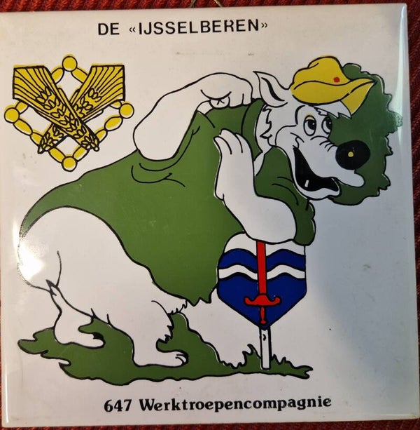 Tegeltje 647 Werktroepen Compagnie