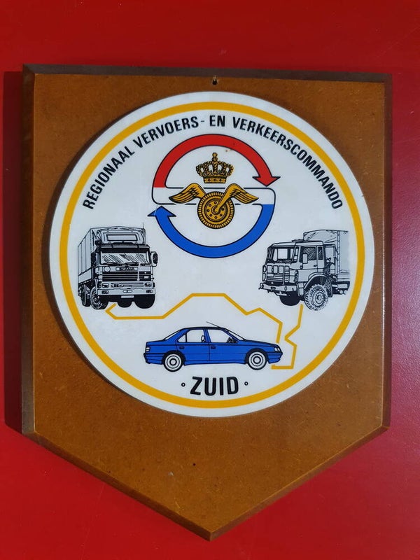 Schildje Regionaal Vervoers- en Verkeers Commando Zuid