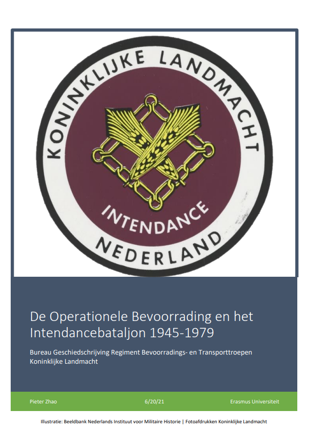 Publicatie: Het Intendance Bataljon, De Operationele Bevoorrading en het Intendance Bataljon 1945-1979