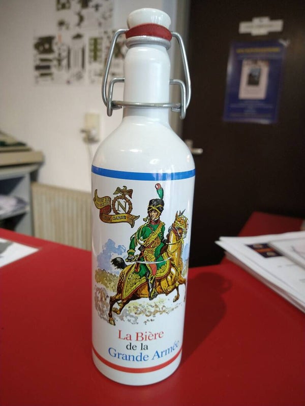 Lege fles La Bière de la Grande Armée
