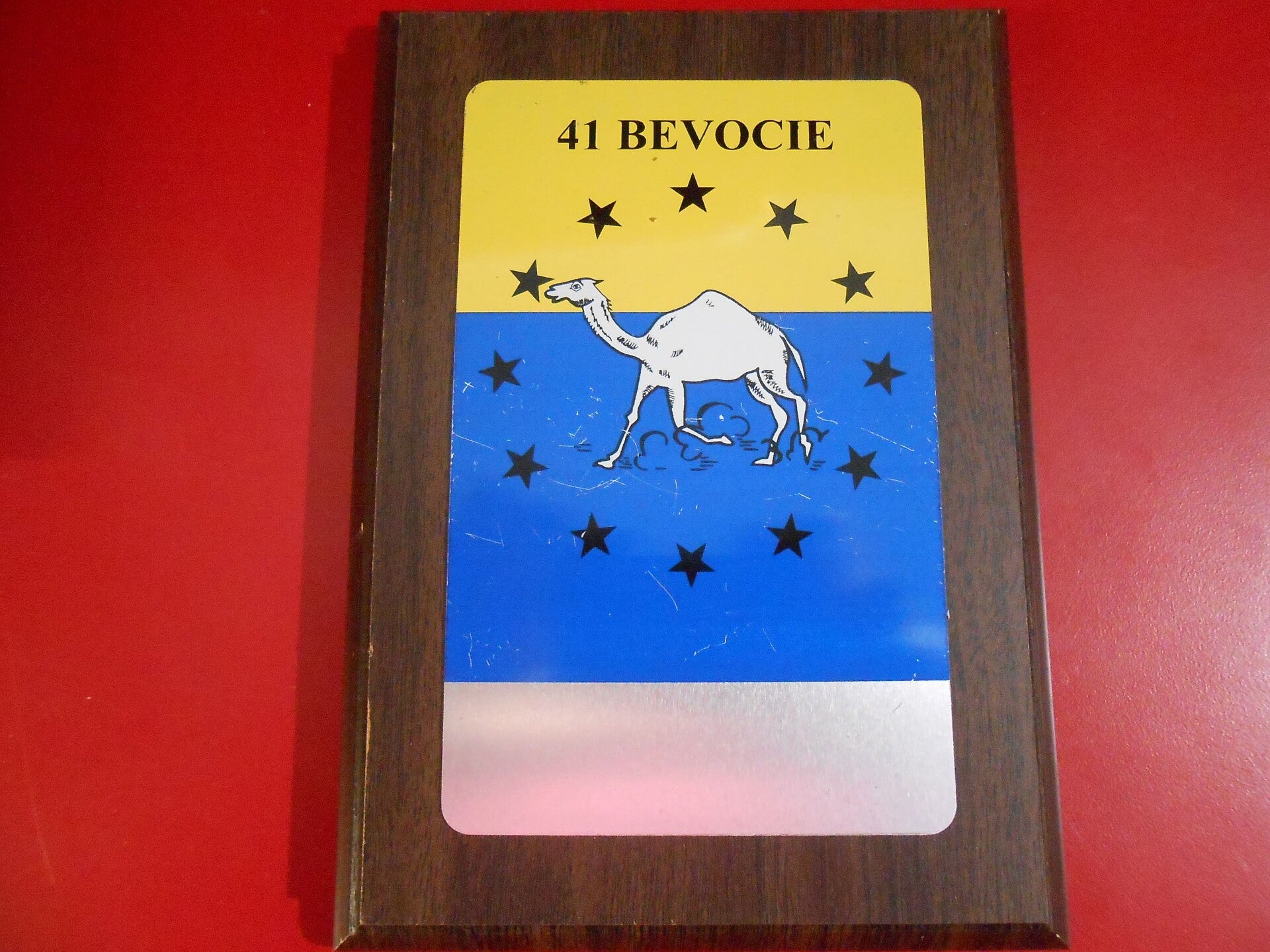 Schildje 41 Bevoorradings Compagnie Seedorf