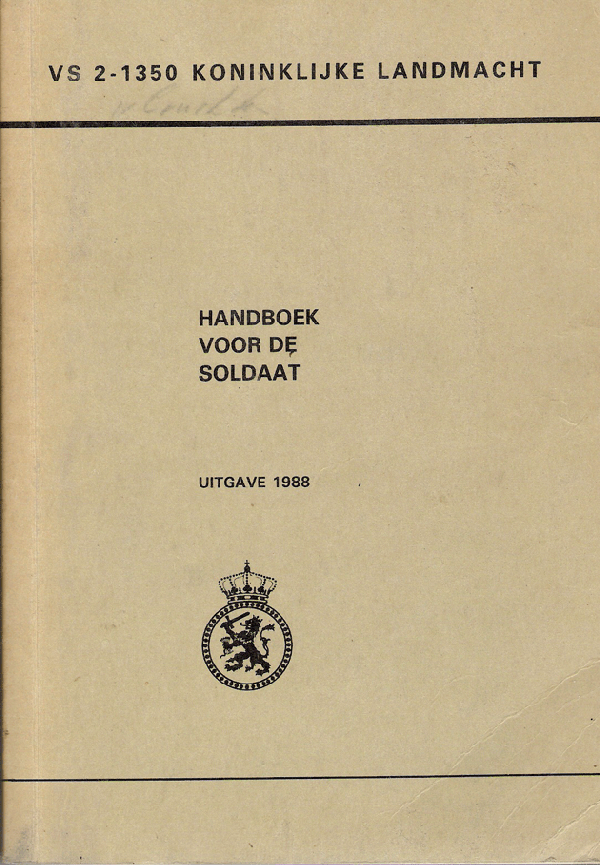 VS 2-1350 Handboek voor de Soldaat