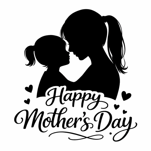 Handmade 50 count “Happy Mother’s Day” 2x2 Stickers