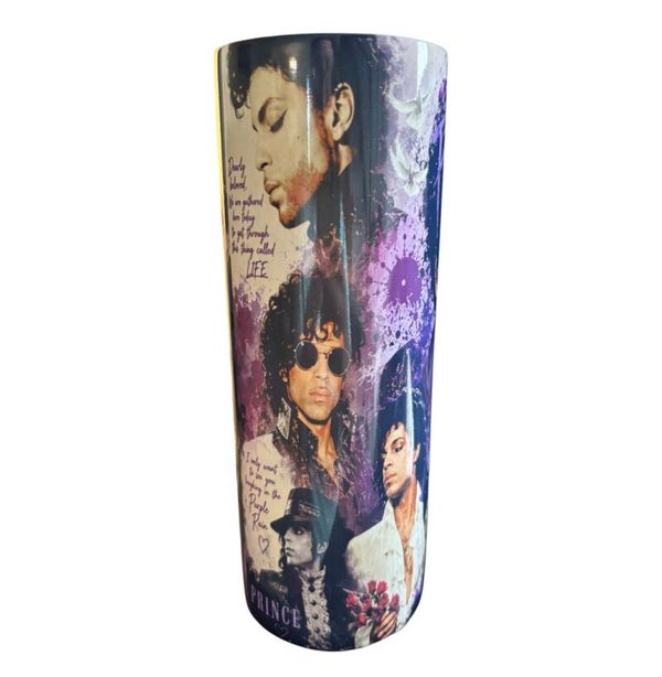 Prince Tribute Tumbler - 20oz Stainless Steel