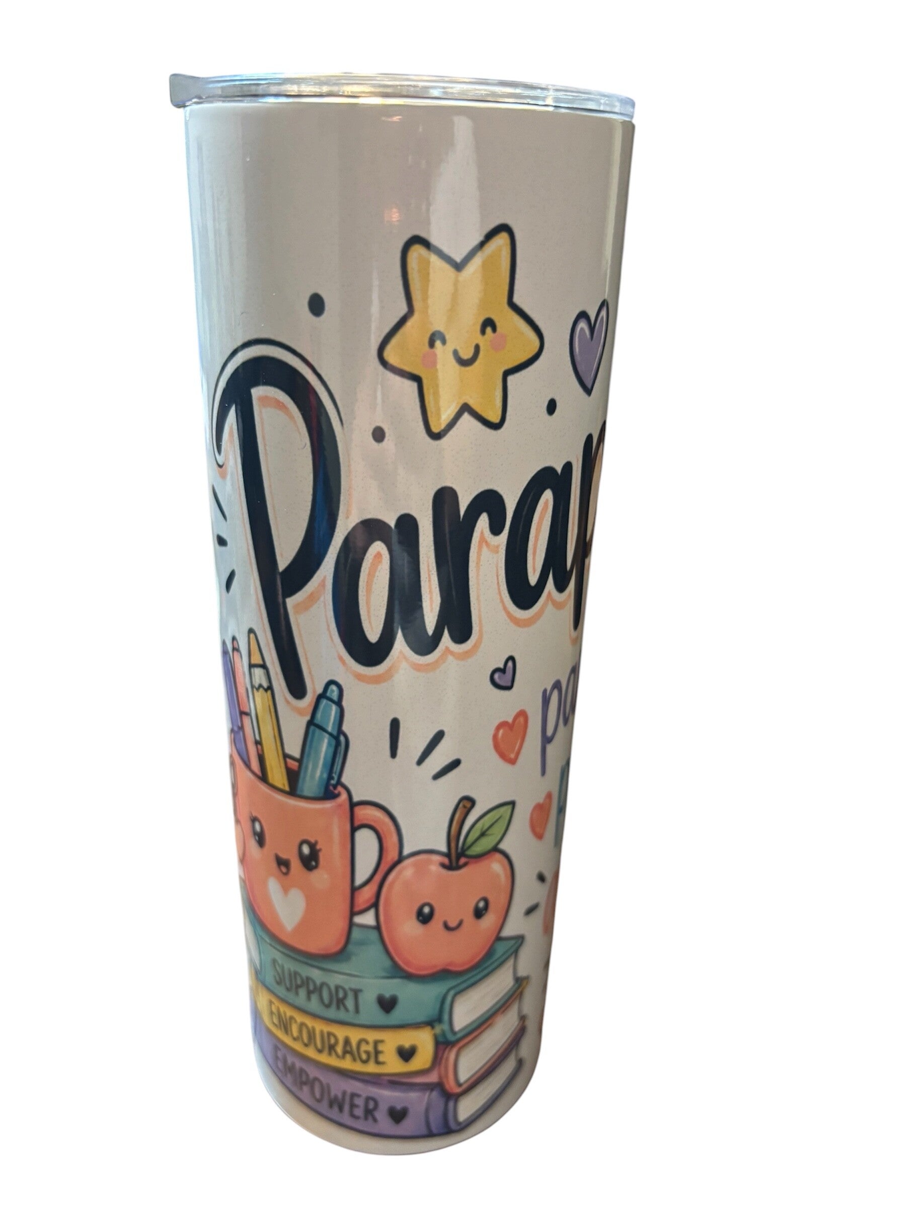 Paraprofessional Appreciation Tumbler – 20oz Stainless Steel