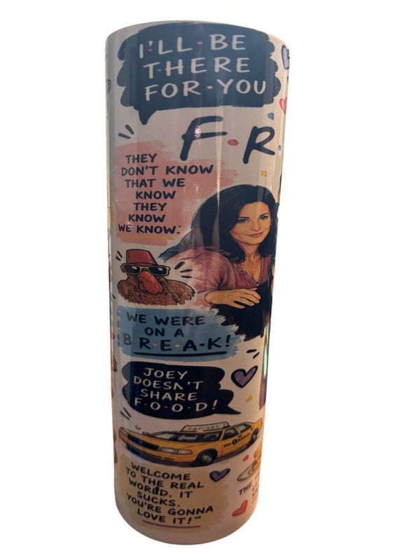 Friends Skinny Tumbler - 20oz Stainless Steel