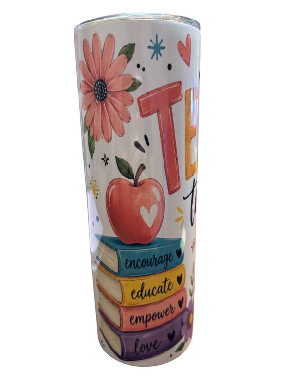 Teacher Appreciation Tumbler - 20z Stainless Steel