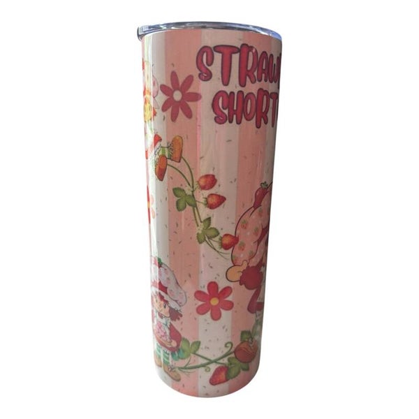 Strawberry Shortcake Tumbler - 20oz Stainless Steel